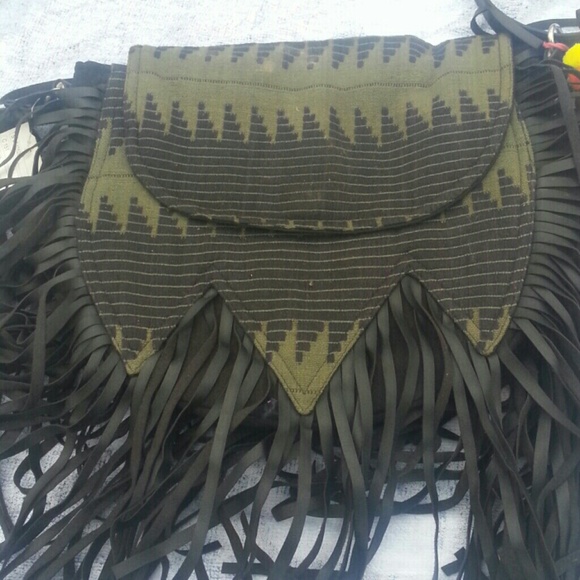 Tribal cross body bag
