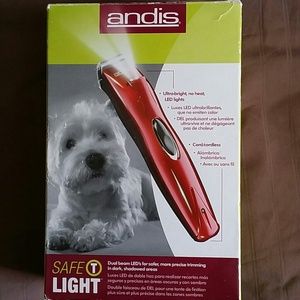 Safety light illuminated trimmer