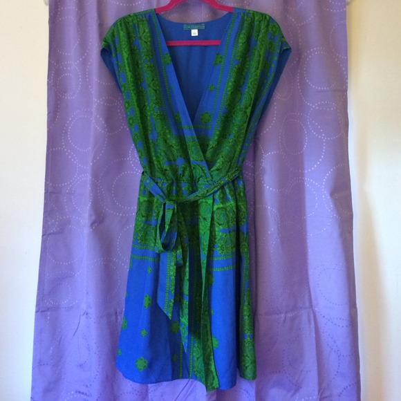 Wrap Dress with Belt - Picture 1 of 1