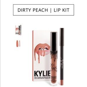 Dirty peach Kylie lip kit, firm price