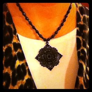 Black necklace