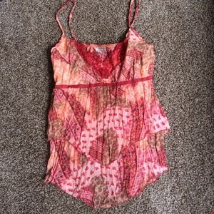 💢Sold💢 Multicolored Tiered Babydoll top