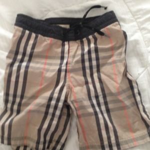 Burberry boys bathing suit