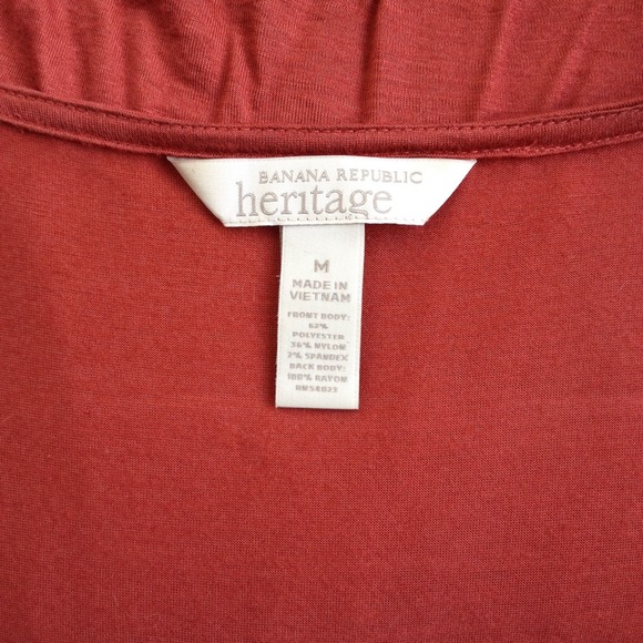 ♦️BUNDLED♦️BR Burnt Red Floral Textured Tank - Picture 3 of 4