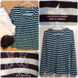 Nautica Stripped Long Sleeve ⚓️