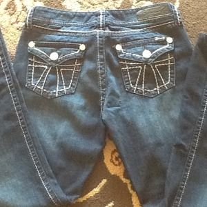 Seven 7-Bootcut Zie 8P dark jeans