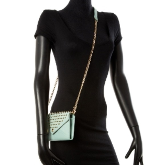 โSOLDโโRebecca minkoff studded wallet crossbody - Picture 2 of 4
