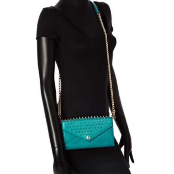 ❌SOLD❌Rebecca Minkoff studded wallet crossbody💖 - Picture 2 of 4