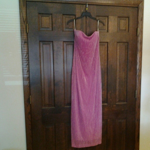 Gorgeous pink evening gown