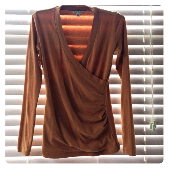 Bundled with green and red tops