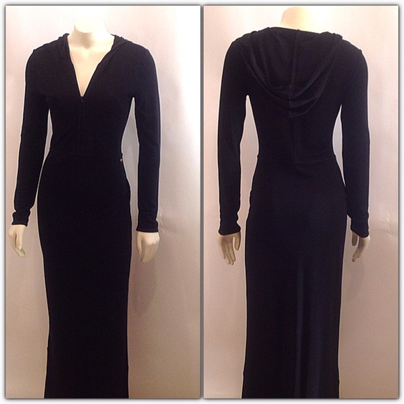 Hooded Maxi Dress
