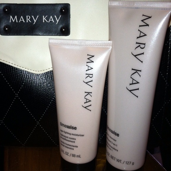 MK facial cleanser/moisturizer/day/night solution