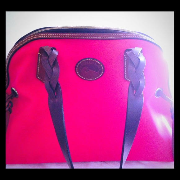Authentic Dooney & Bourke Domed Satchel