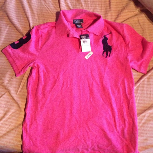 Pink polo on SALE
