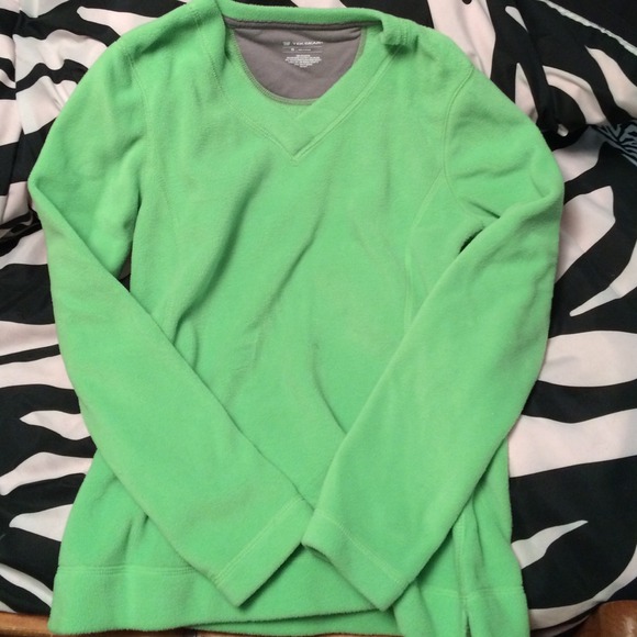 TEK GEAR XS Green Polyester Sweater