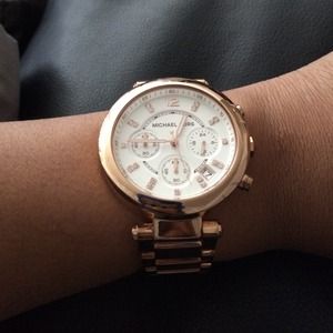 Rose Gold Michael Kors Watch