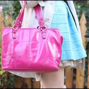 Nine West Bags - Nine West Pink Patent Handbag Nine West Bags - Nine West Pink Patent Handbag