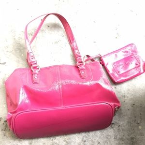 Nine West Bags - Nine West Pink Patent Handbag Nine West Bags - Nine West Pink Patent Handbag