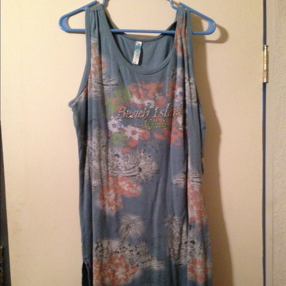 ❌❌SOLD❌❌ Tank Dress or Swimsuit Coverup