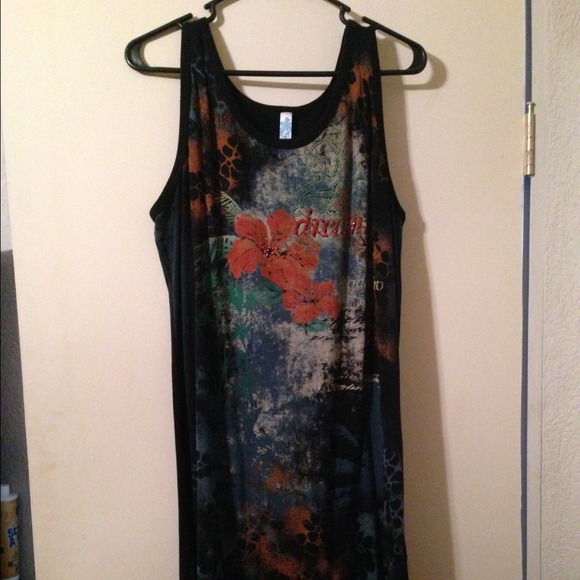 ❌❌SOLD❌❌ Tank Dress or Swimsuit Coverup