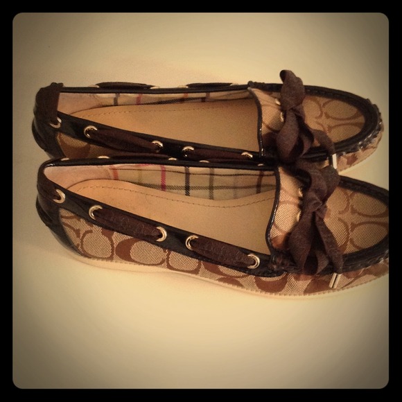 Coach boat shoes!!