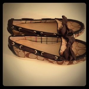 Coach boat shoes!!