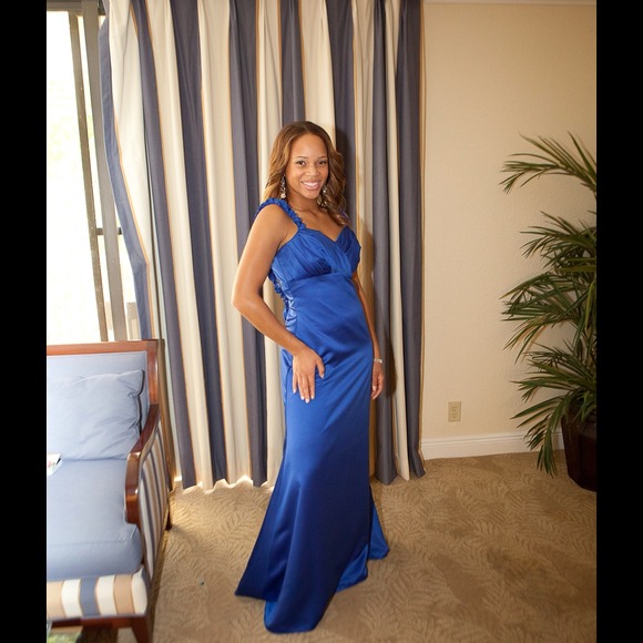 Royal Blue gown