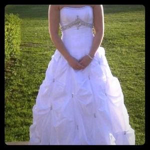 White Prom Dress