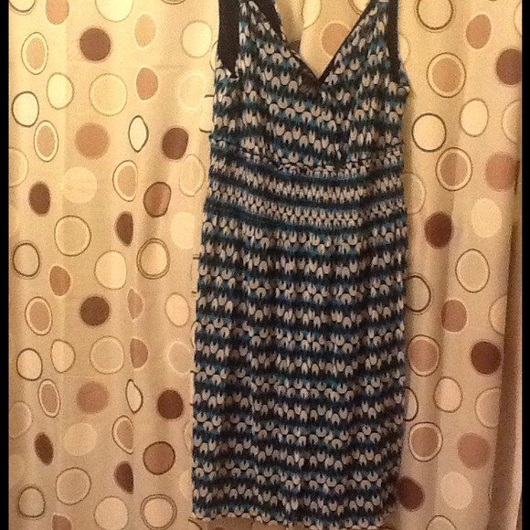 Blue dress