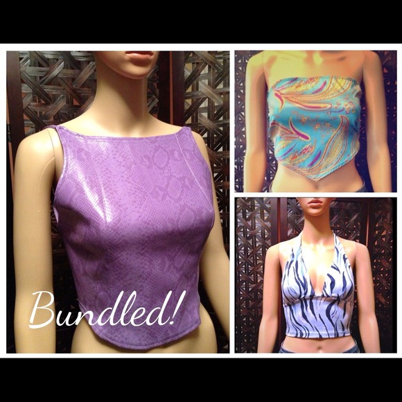 ⚡Priced to CLEAR!⚡Bundle of 3 flirty tops for $5!