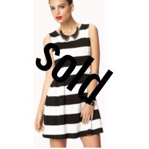 SOLD in bundle: Striped short dress