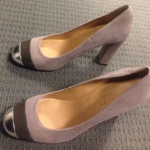 Talbots Lavender Suede Pumps