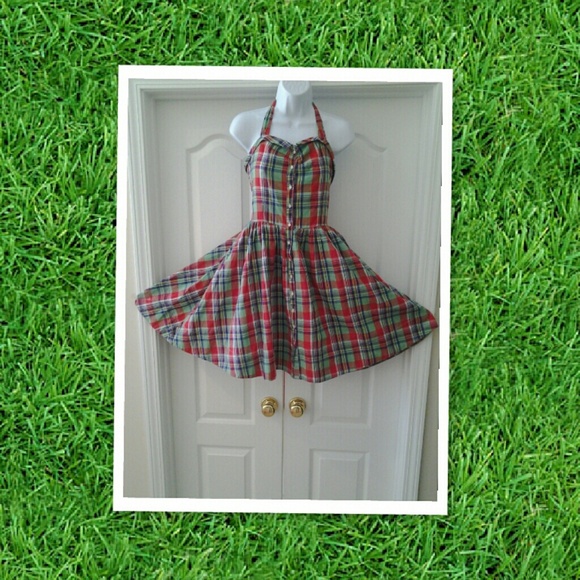 Ralph Lauren madras plaid sundress