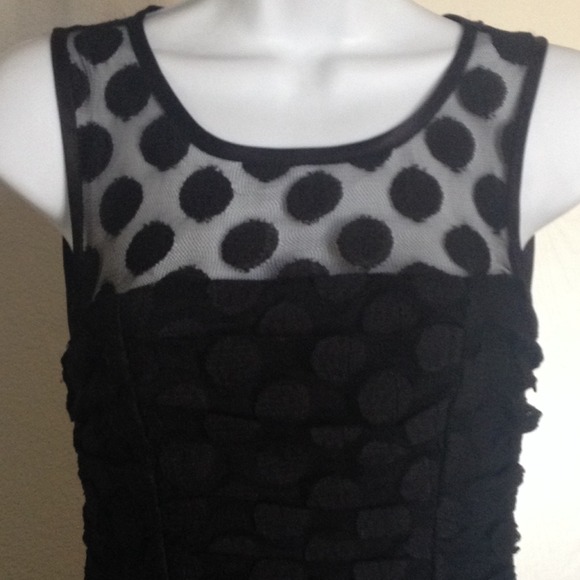Polka Dotted Tulle Dress - Picture 2 of 4