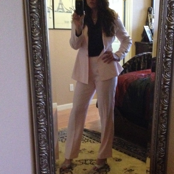 Pale Pink Suit for Spring!!