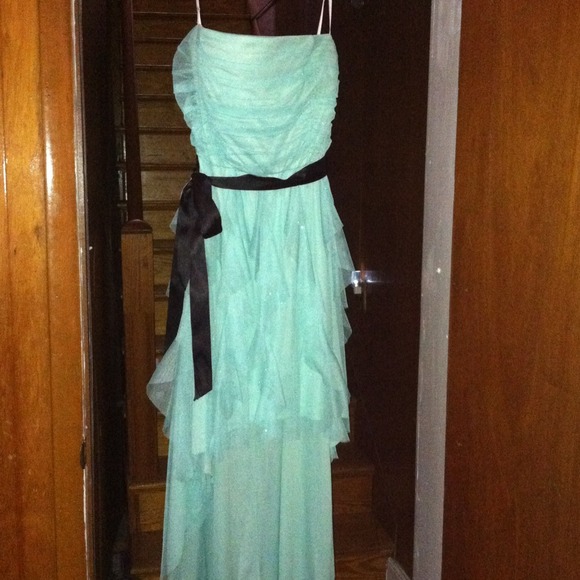 Very cute "sea-foam" green/blue dress