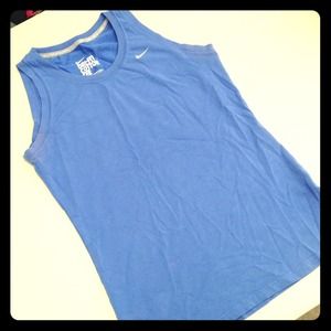 Purple/ Blue Nike Dry Fit Tank. Size Medium