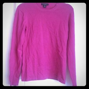 Pink cashmere sweater