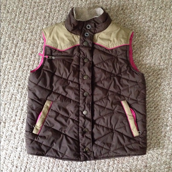 Billabong quilted vest S