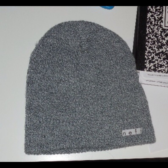 Gray neff Beanie