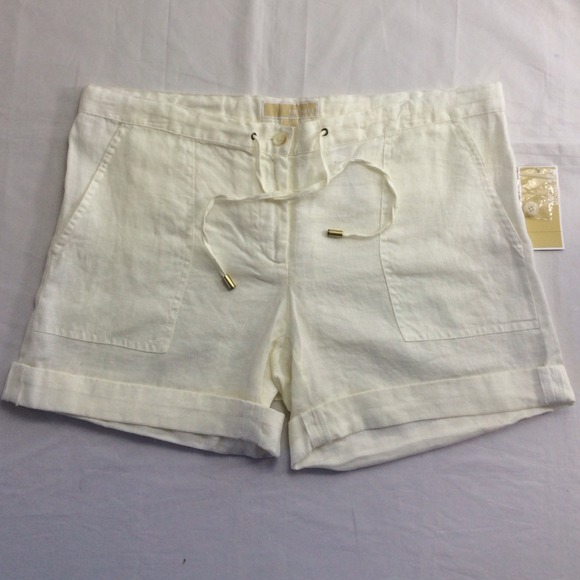 Michael Kors White Shorts