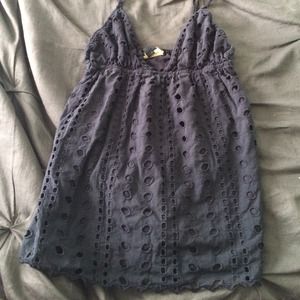 Black Volcom Spaghetti Strap Top