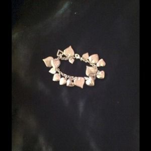 925 SS assorted style hearts 💛💙💜💚❤️bracelet