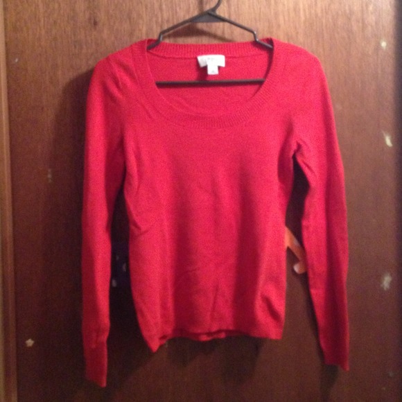 Lightweight Orange Sweater from The Loft.