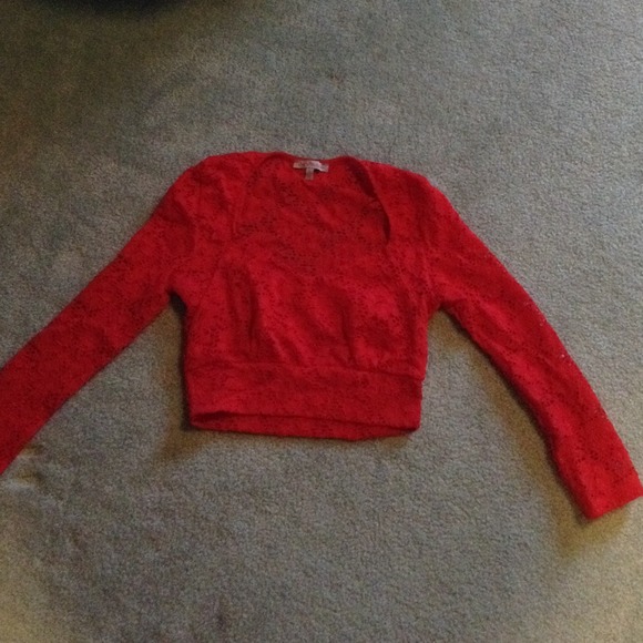 ☆TRADED☆ NWOT Lace Crop Top-NEVER Worn!!!