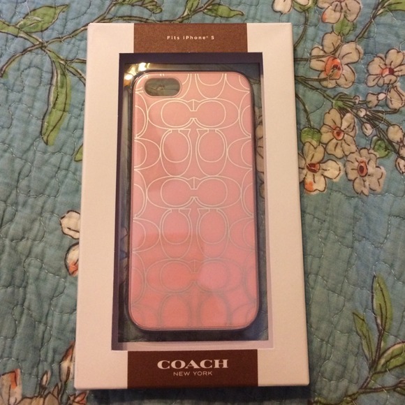 iPhone 5 Coach cell phone case