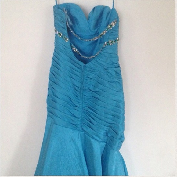 NWT 💙TEAL MERMAID DRESS💙 - Picture 3 of 4