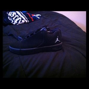 Brand new black jordans