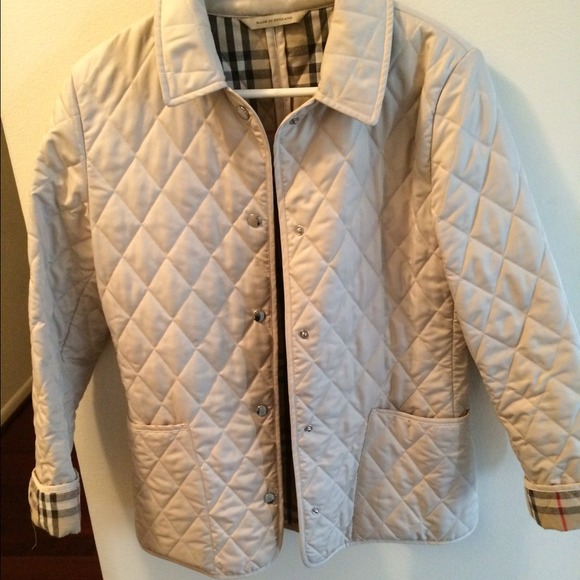 SOLD-Authentic Burberry Nova Quilted Jacket