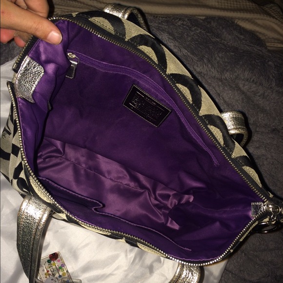 🚫SOLD ON VINTED Coach Op Art Glam 13826 bag - Picture 2 of 4